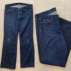 J.Crew Men’s Bootcut 34S Denim Jeans